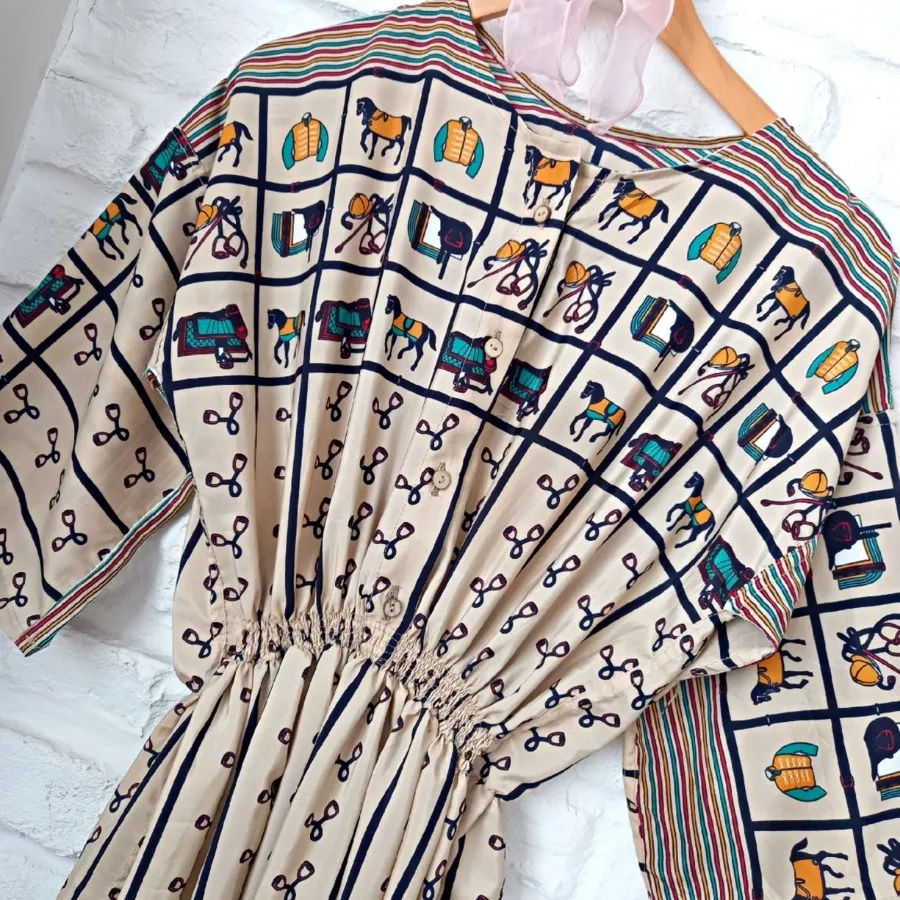 پیراهن بلند طرح هندی