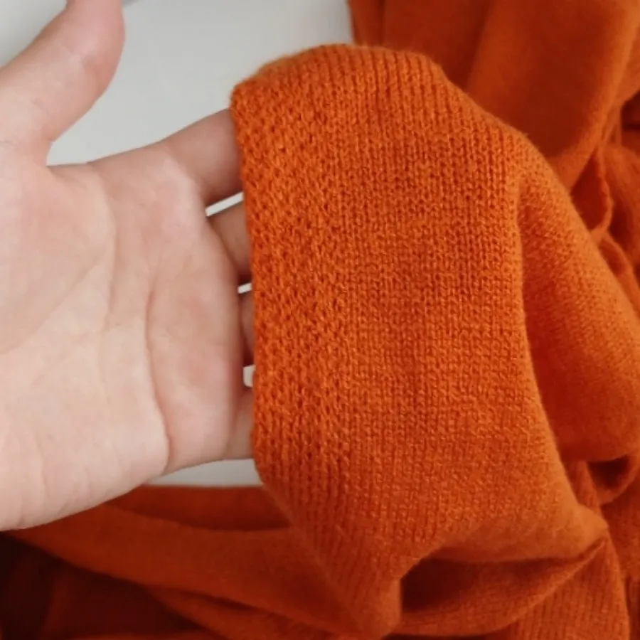 شال زمستونی رنگ اجری