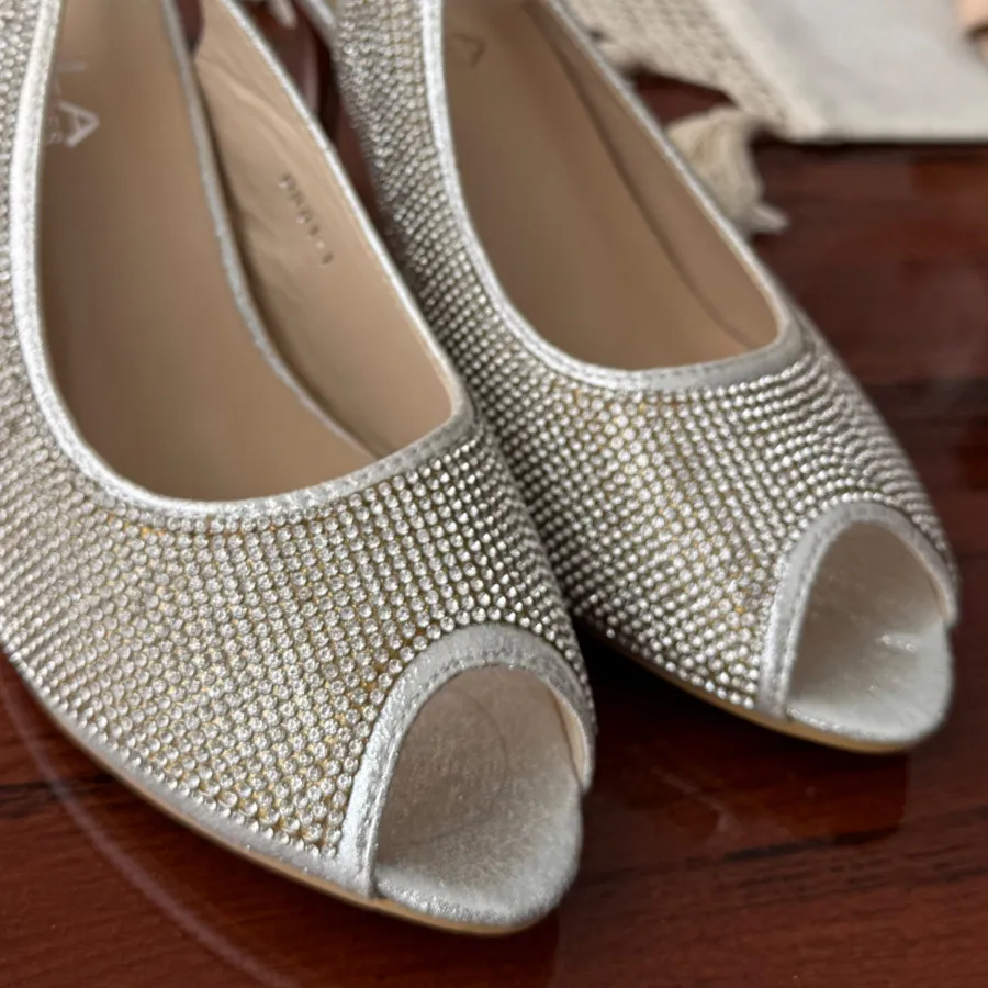 کفش مجلسی نگین دار