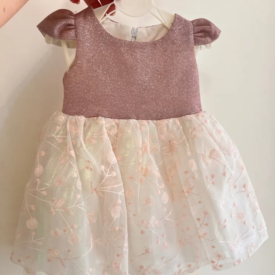 پیراهن پفی نوزادی