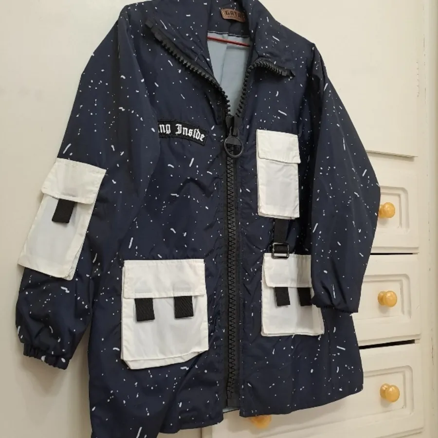 کاپشن سرمه ای