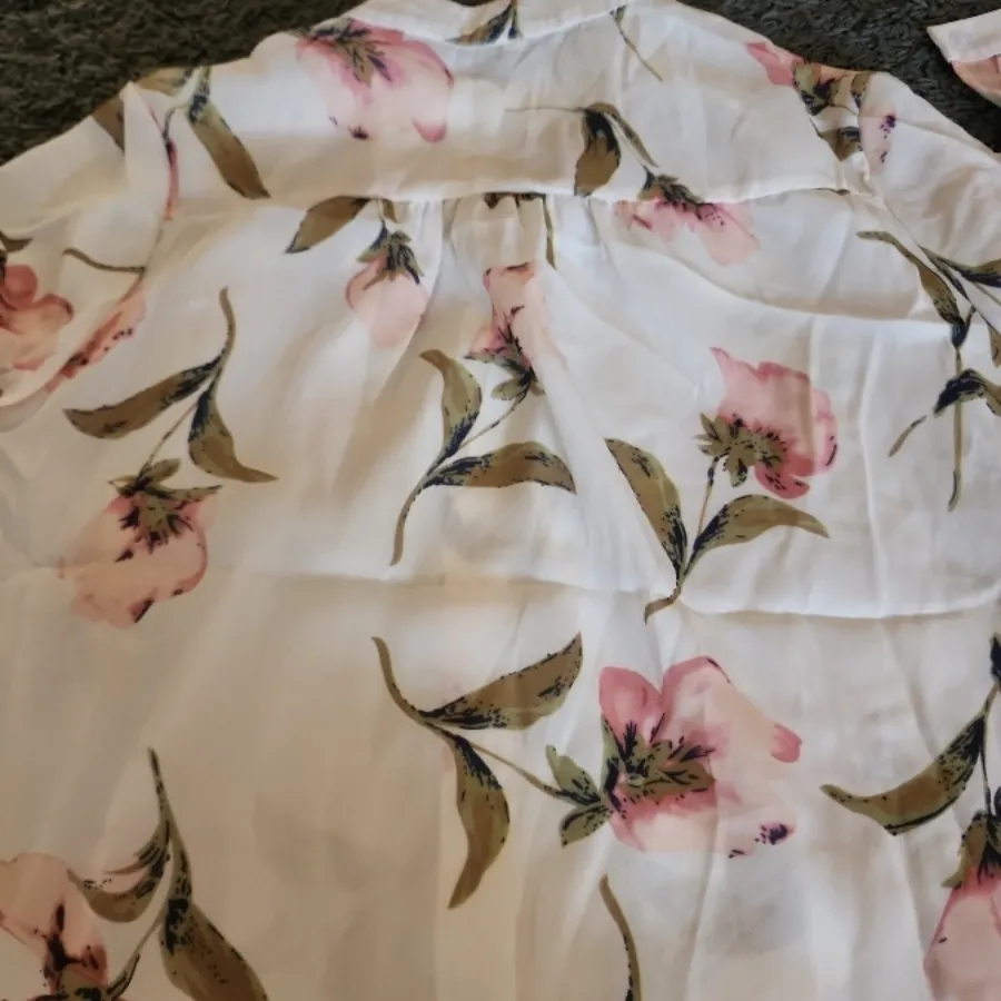 شومیز فلورال حریر