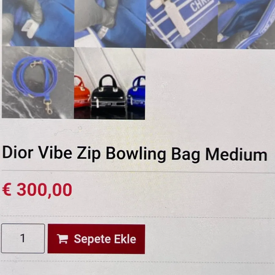 کیف Dior زنانه نارنجی