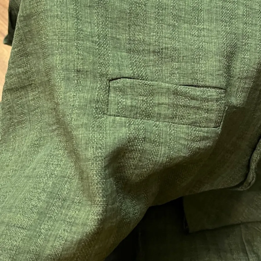 ست جلیقه و شلوار نخی نو