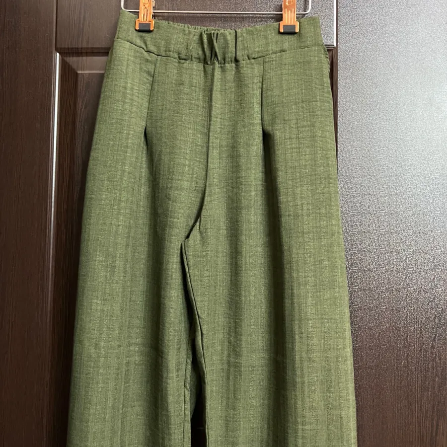 ست جلیقه و شلوار نخی نو