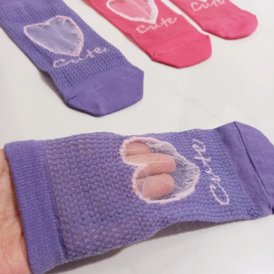 جوراب قلبی کیوت