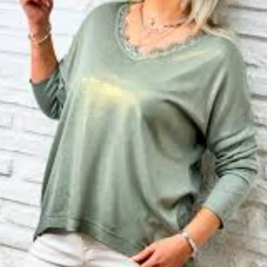 بلوز ایتالیایی بافت شاین