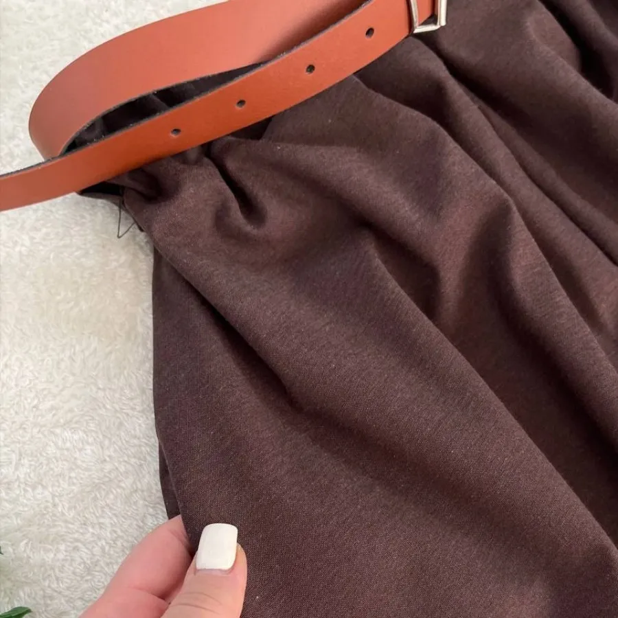 شومیز دامن کمربند