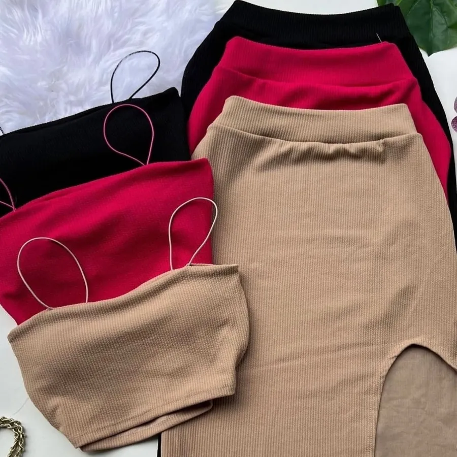 ست تاپ و دامن