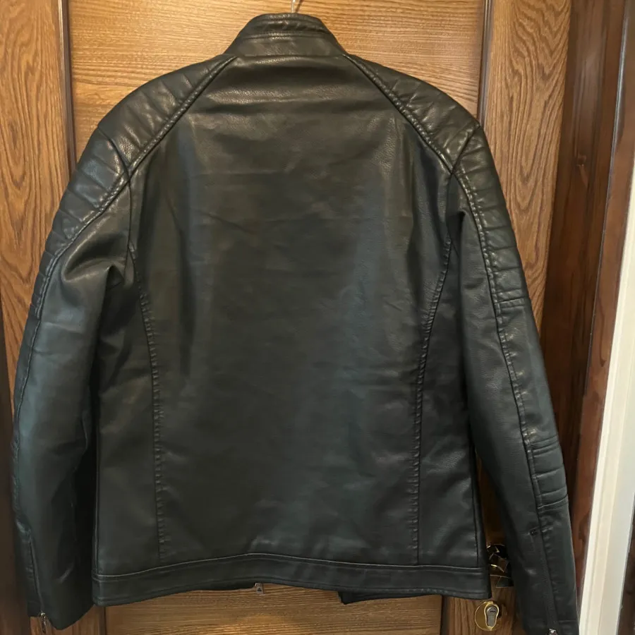 کاپشن چرم مردانه خارجی