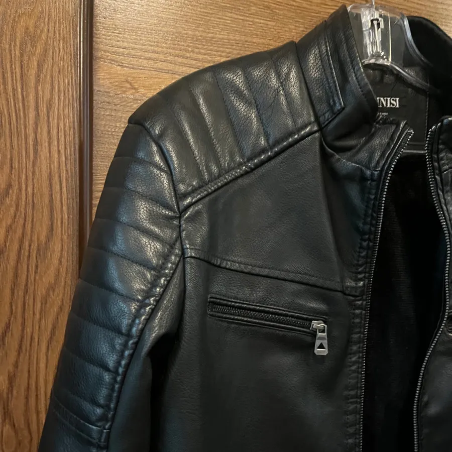 کاپشن چرم مردانه خارجی