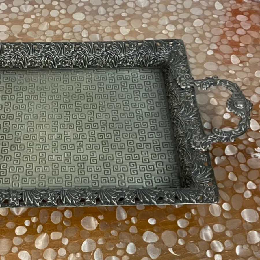 سینی مستطیلی پیوتر قدیمی