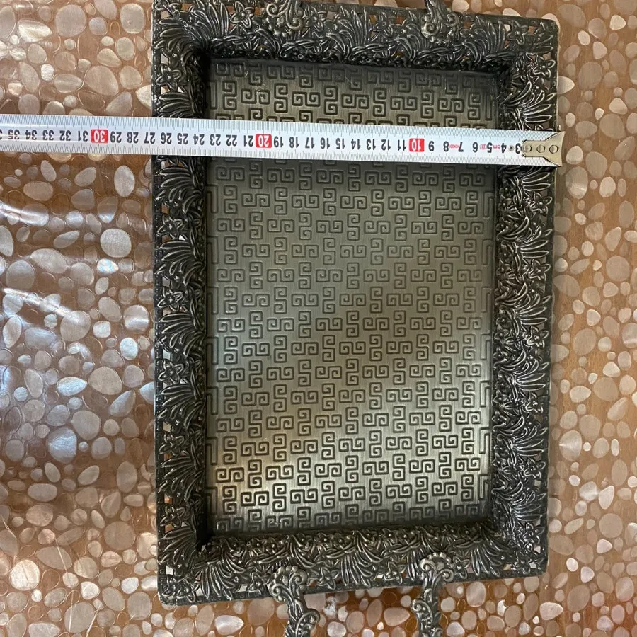 سینی مستطیلی پیوتر قدیمی