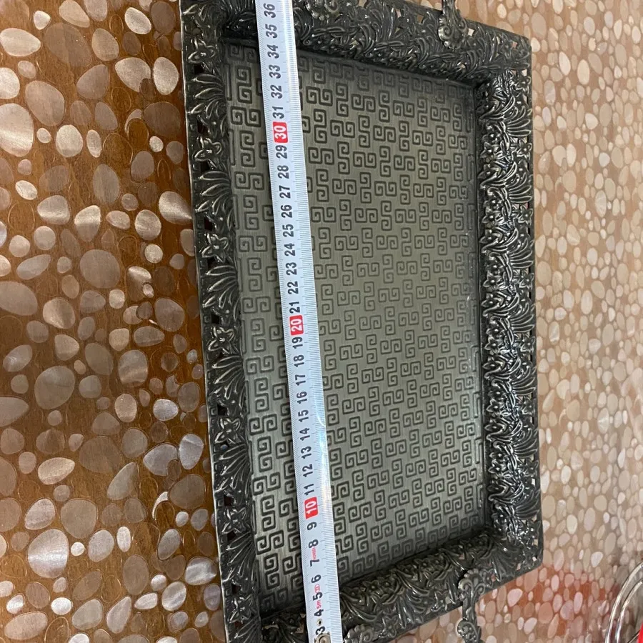 سینی مستطیلی پیوتر قدیمی