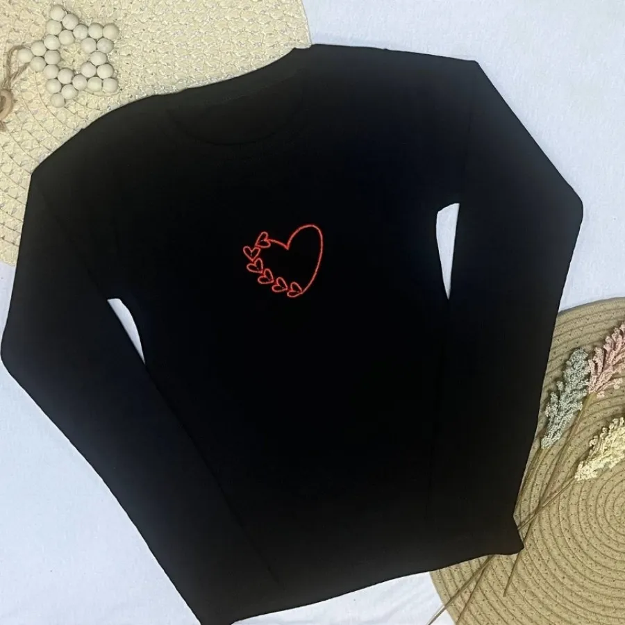 بلوز آستین بلند کبریتی