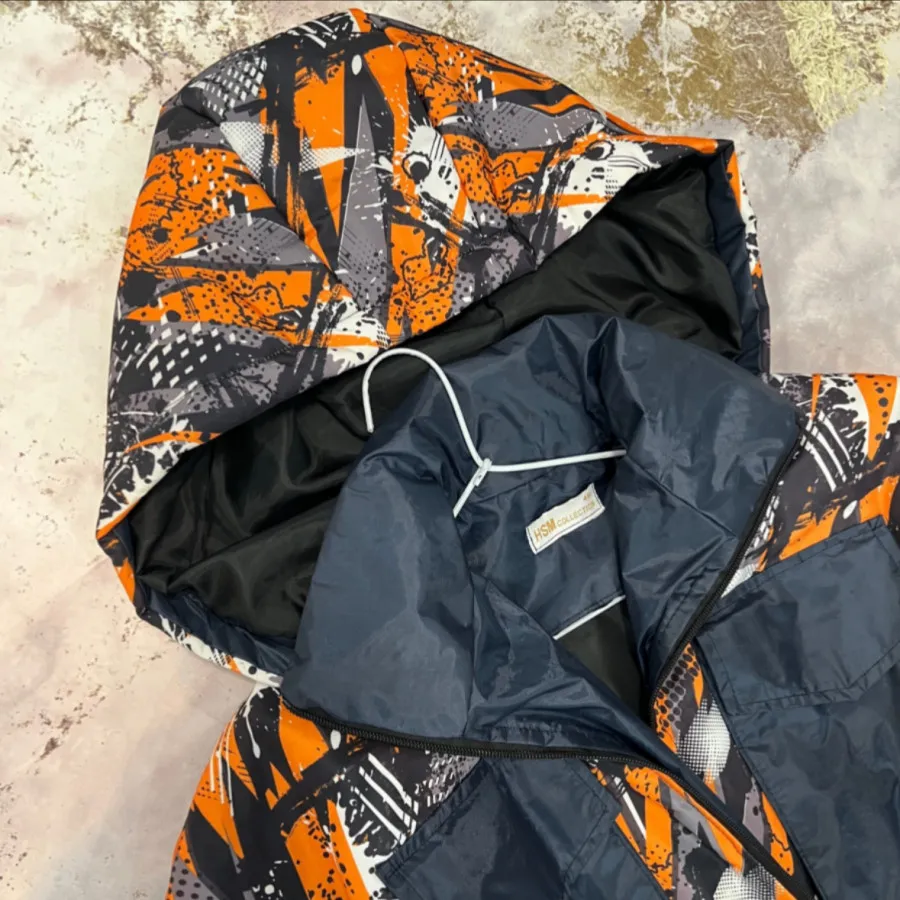 کاپشن کلاه دار