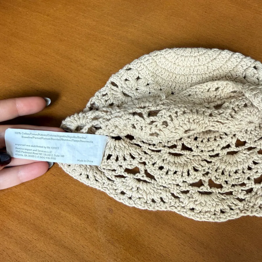 کلاه قلاب بافی خارجی