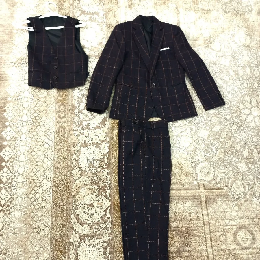 کت و شلوار و جلیقه پسرانه