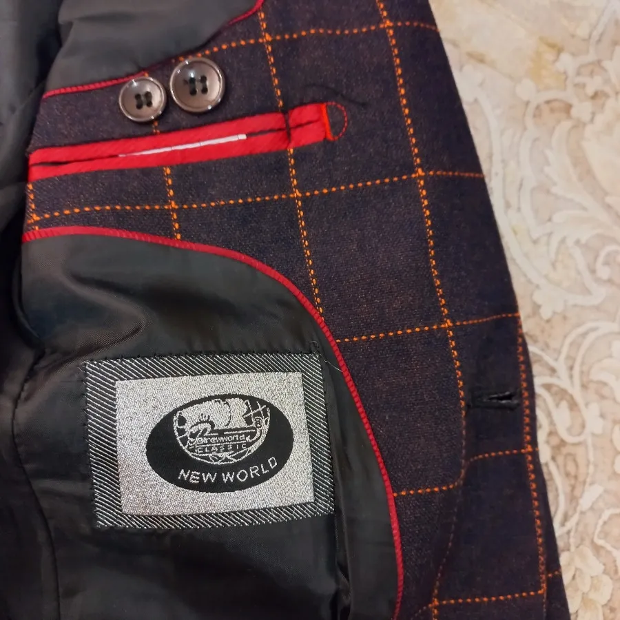 کت و شلوار و جلیقه پسرانه