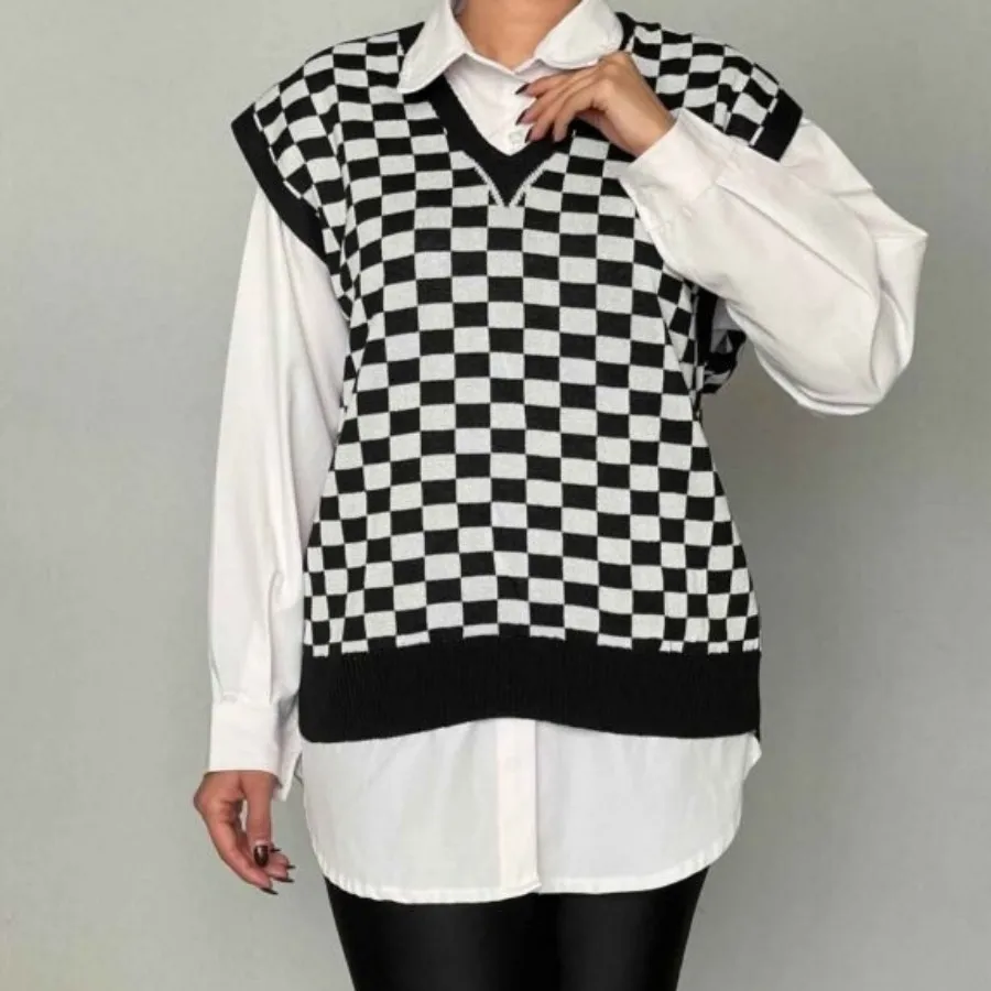 ژیله شطرنجی پینترستی