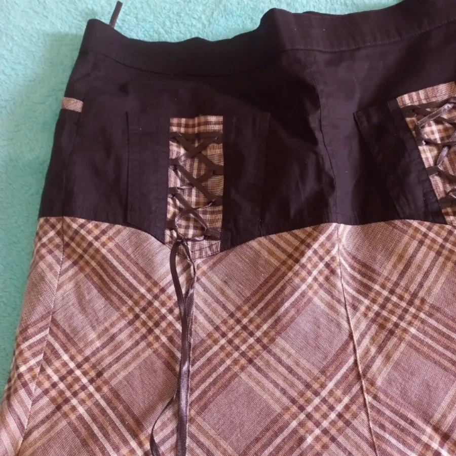 دامن کلاسیک چهارخانه