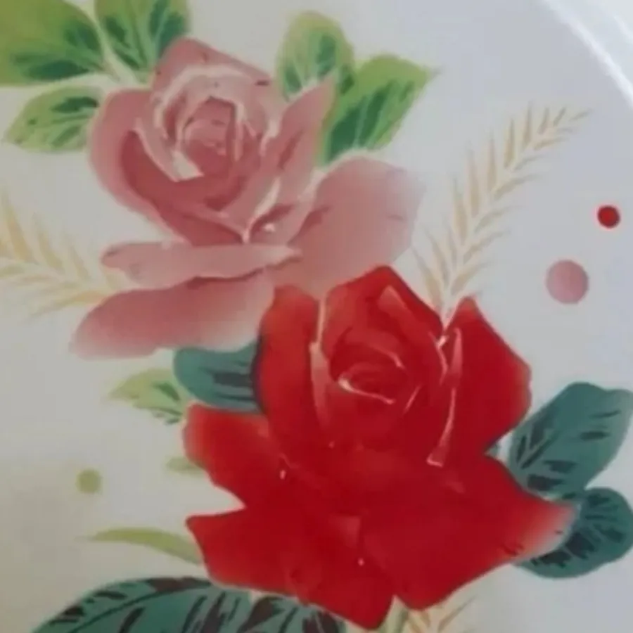 سینی لعابی قدیمی