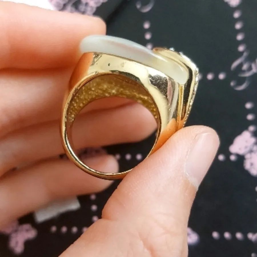 انگشتر خاص طلایی شیک