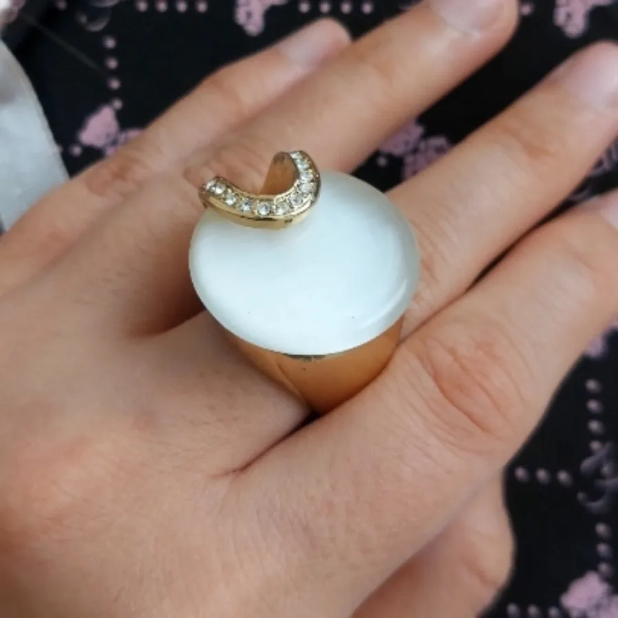 انگشتر خاص طلایی شیک