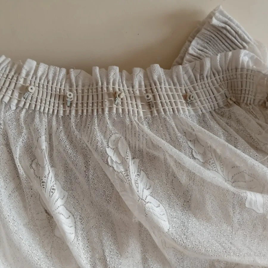 پرده تور طرحدار