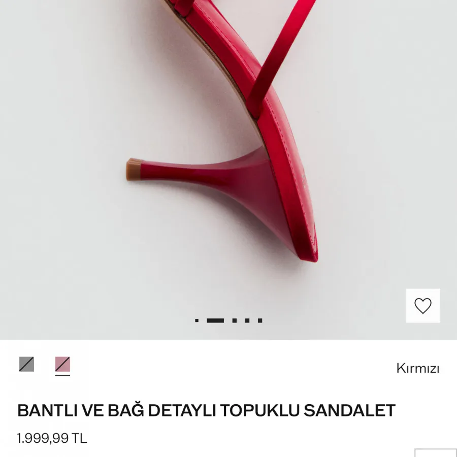 کفش منگو قرمز