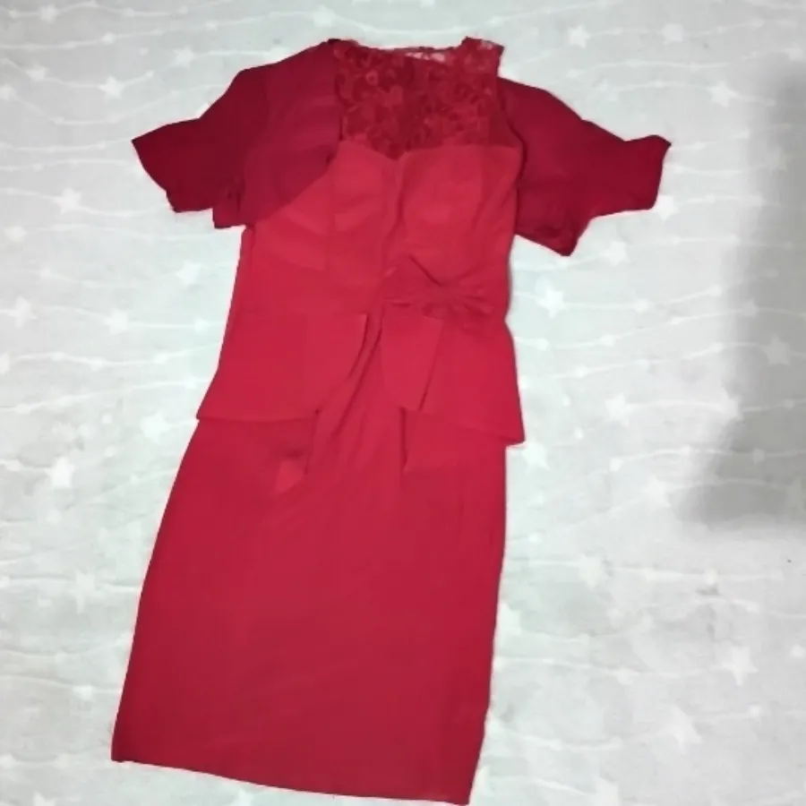 پیراهن مجلسی قرمز