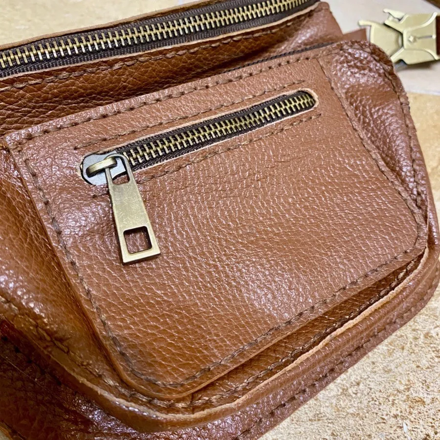 کیف کمری چرم