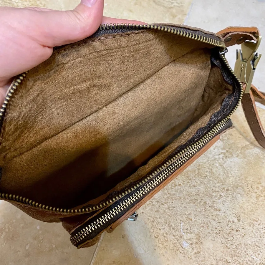 کیف کمری چرم