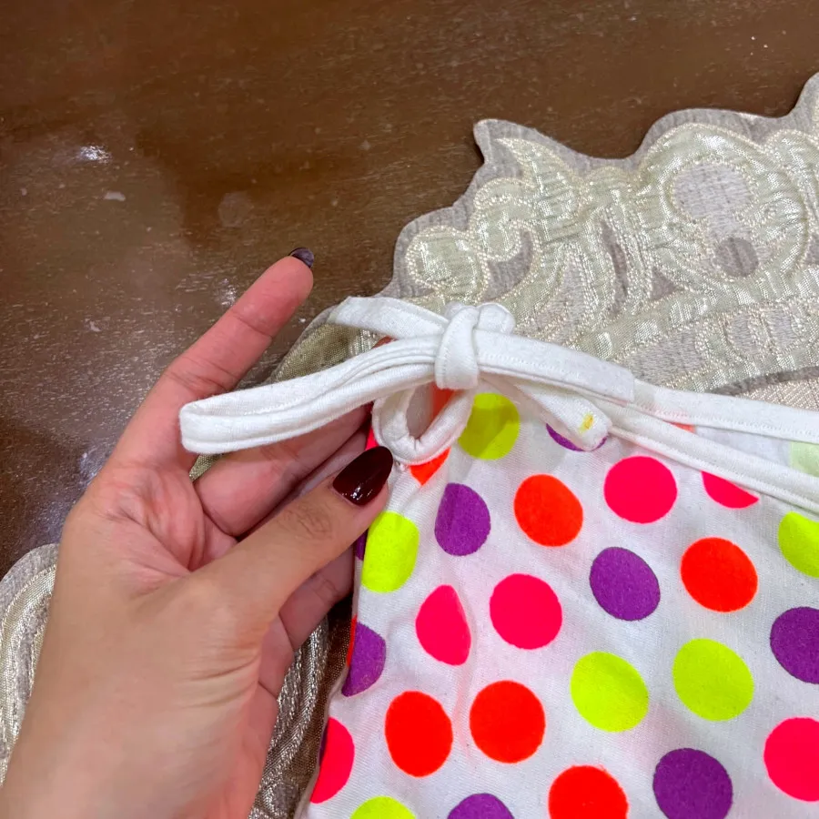 شلوارک خال خالی