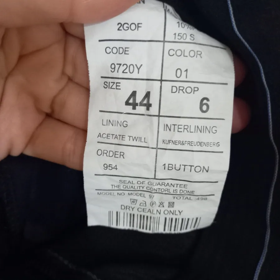 کت و شلوار سرمه ای