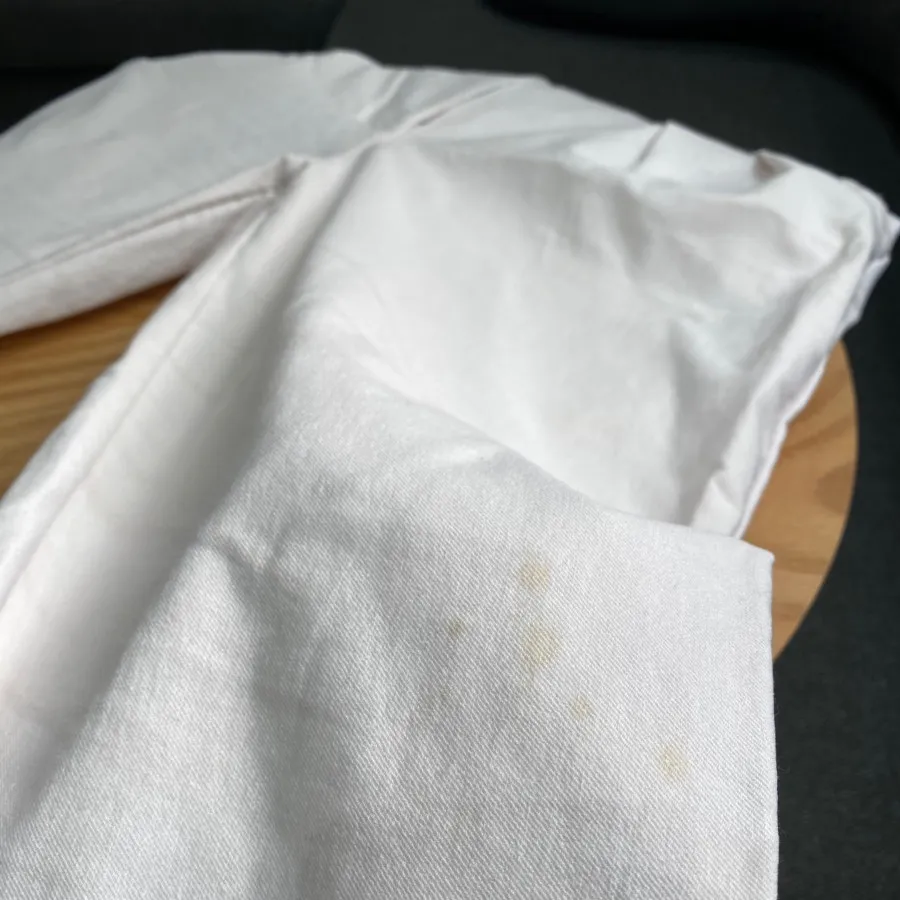 شلوار سفید کتان