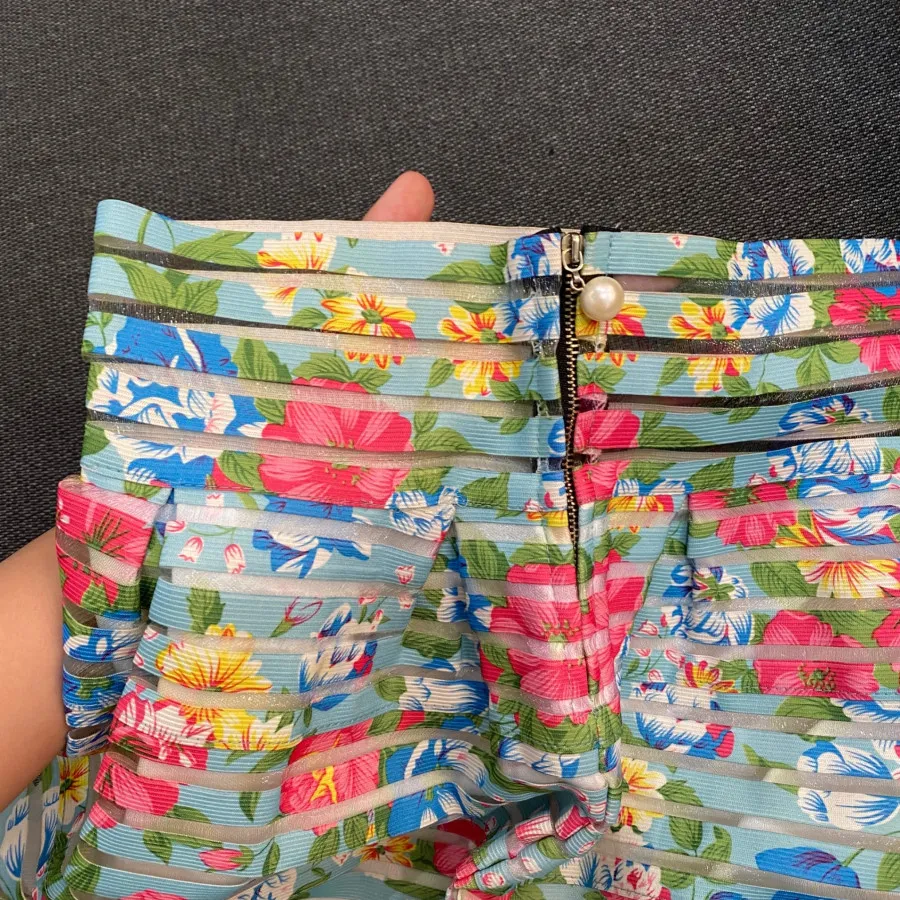 دامن کوتاه فانتزی آستردار