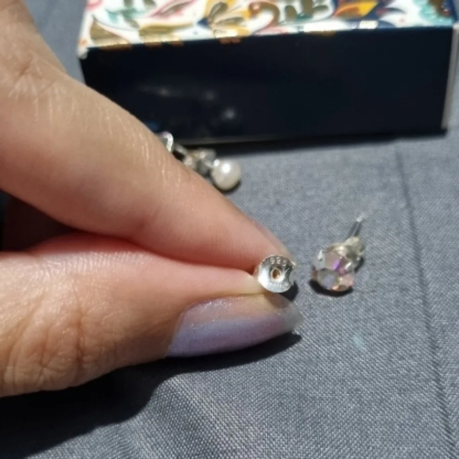 گوشواره نقره خیلی خوشگل