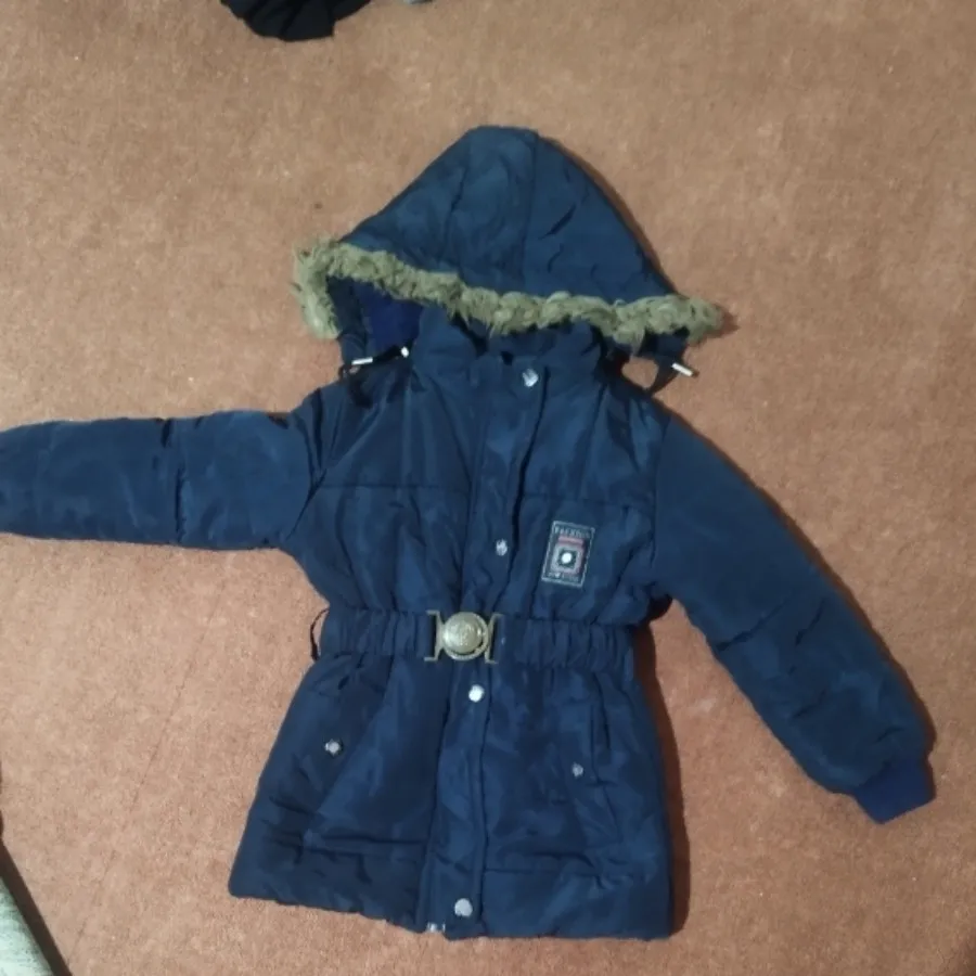 کاپشن ضدآب کلاهدار دختران