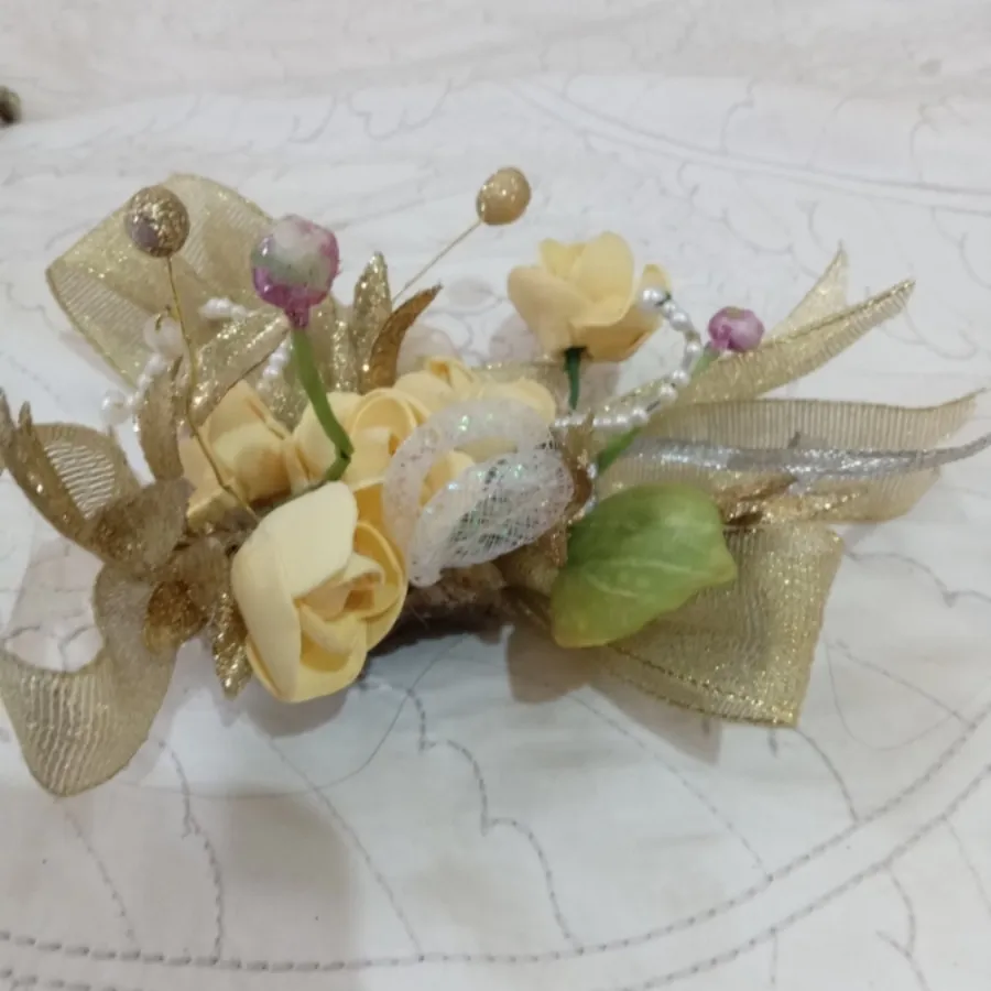 گل کنار سینی چای