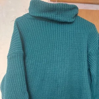 هودی یقه شل بافت