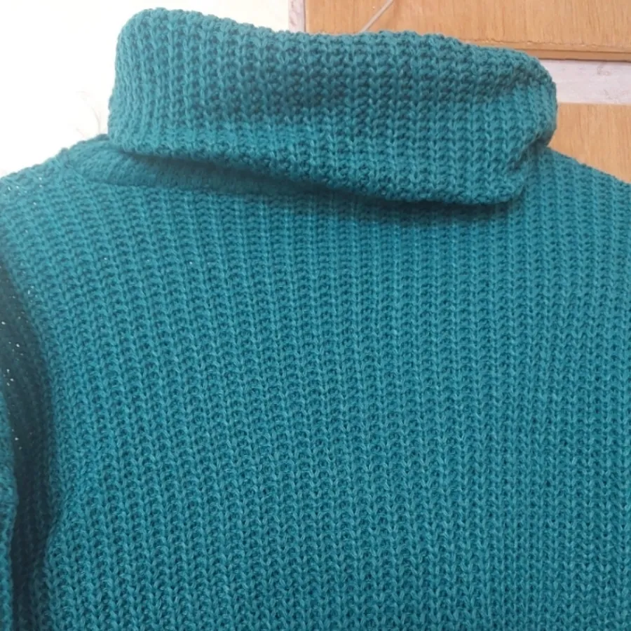 هودی یقه شل بافت