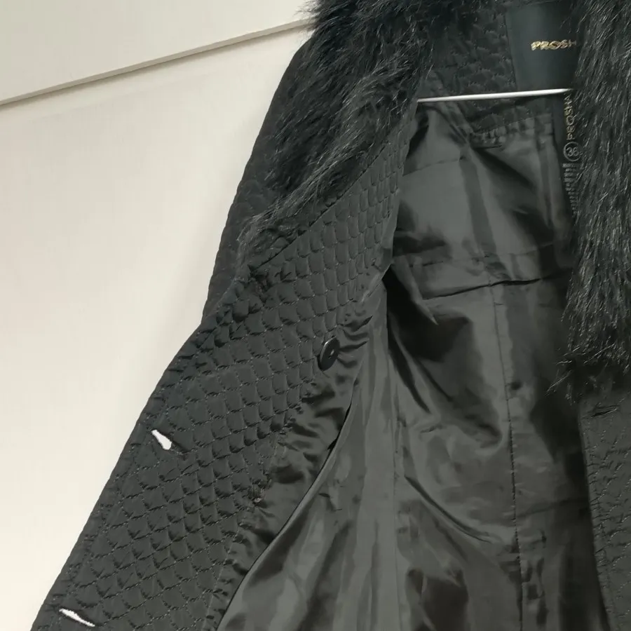 کاپشن پالتو مشکی 36