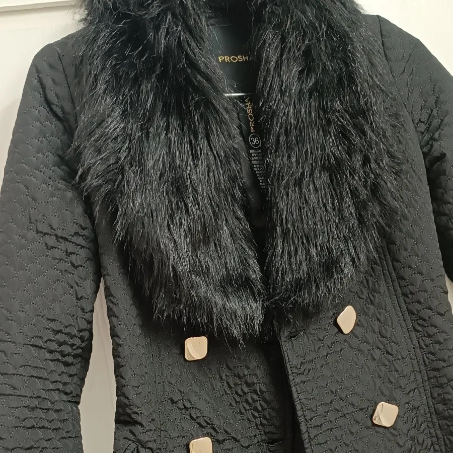 کاپشن پالتو مشکی 36