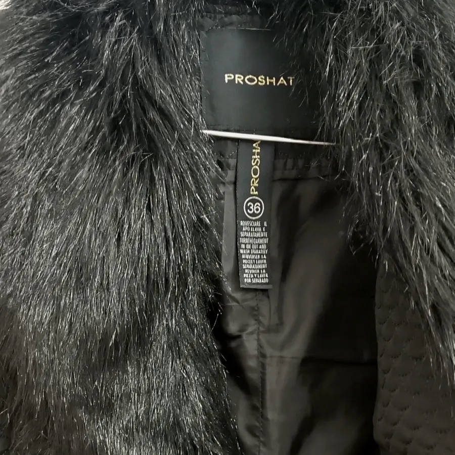 کاپشن پالتو مشکی 36