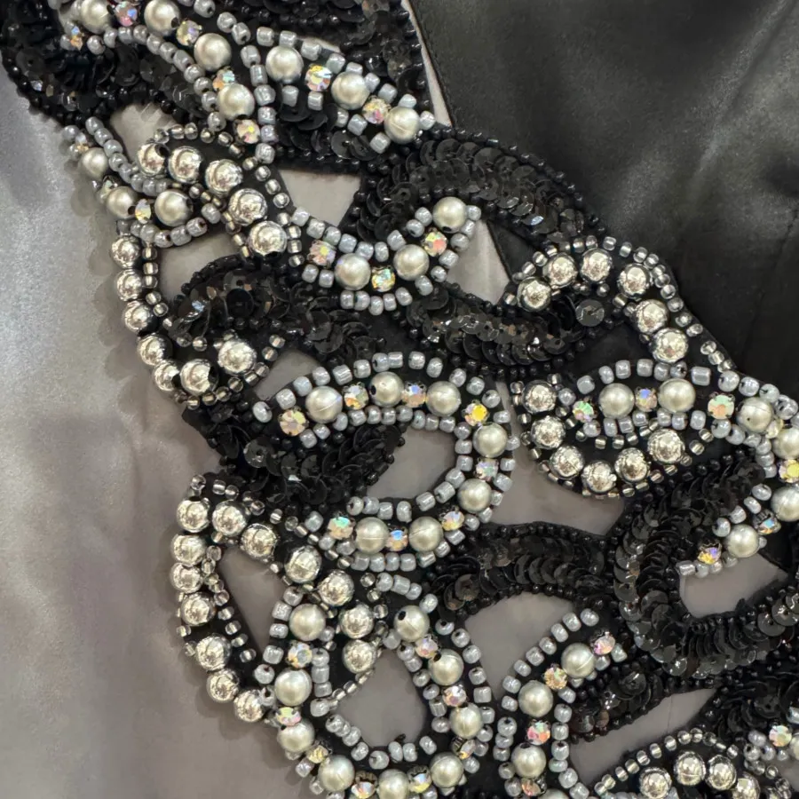 پیراهن مجلسی کار شده