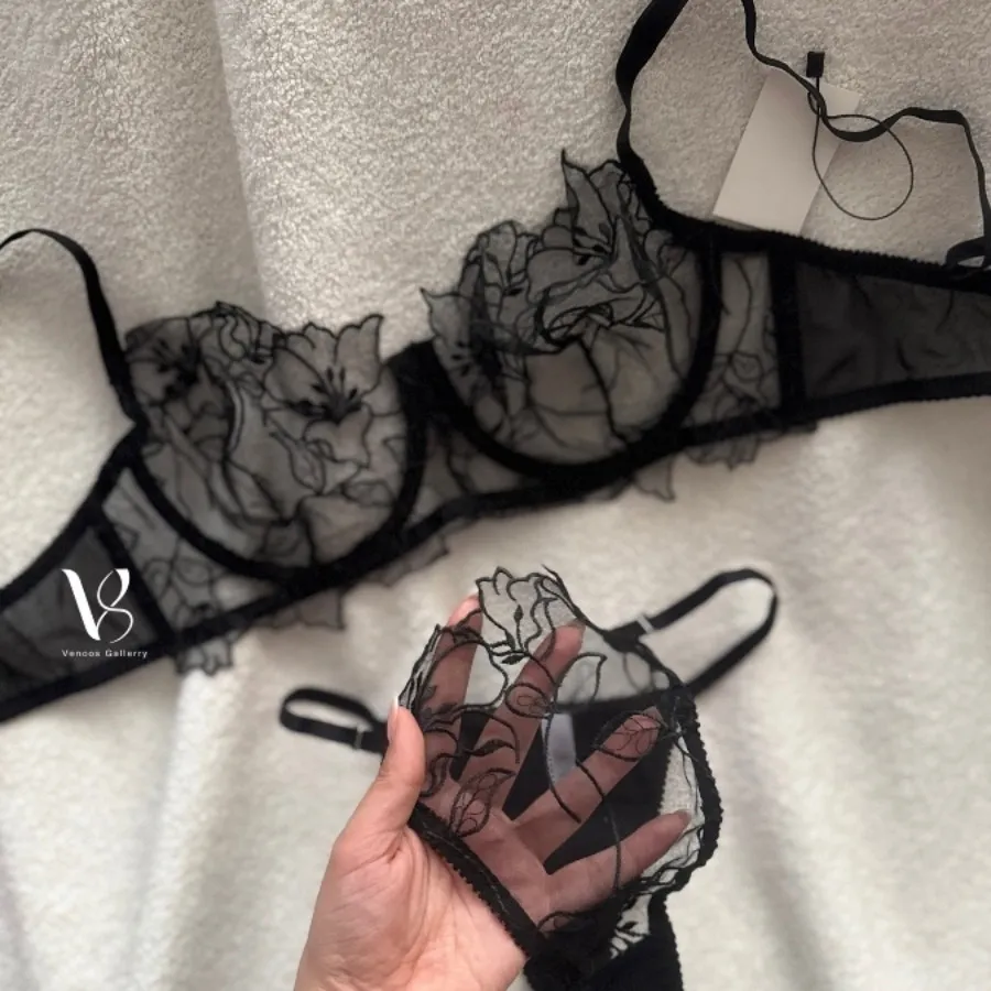 ست لباس زیر توری