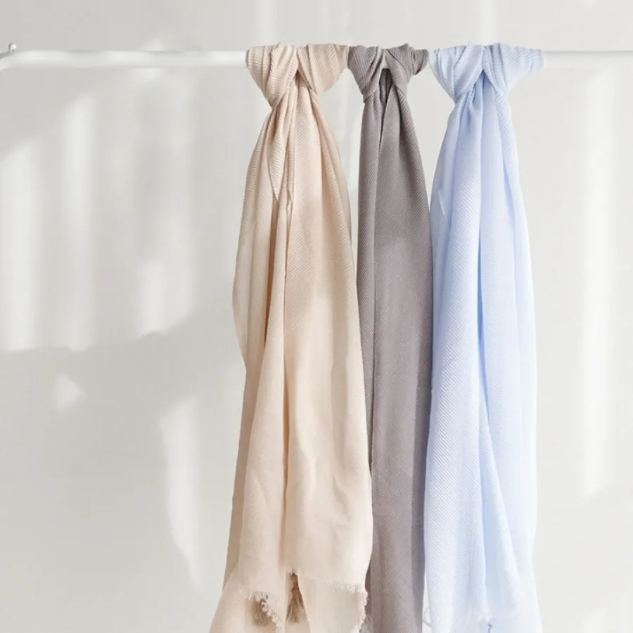 شال پلیسه آبی نو هست