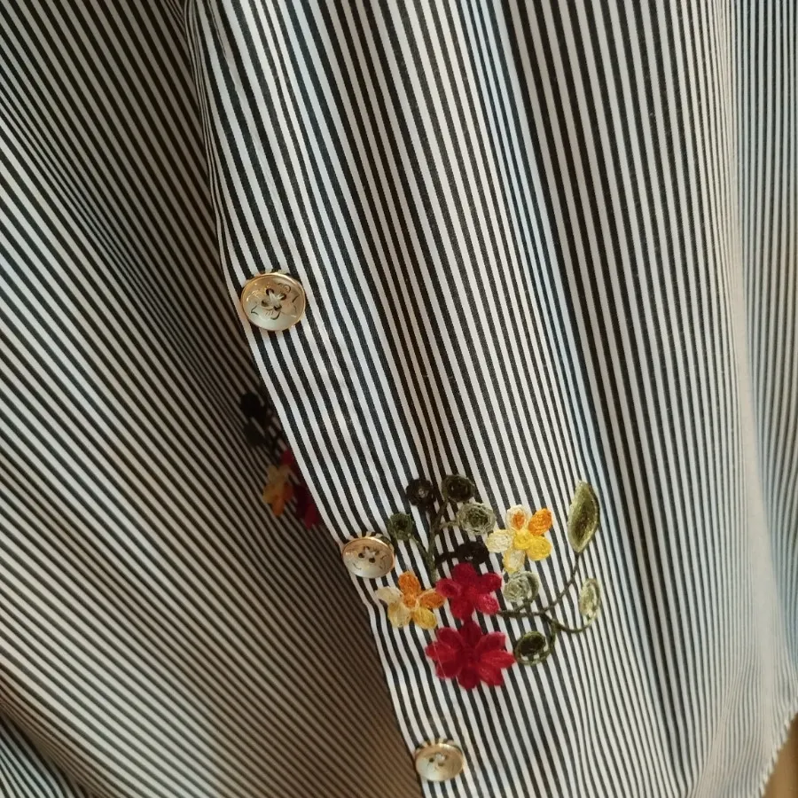 تونیک راه راه سفید مشکی