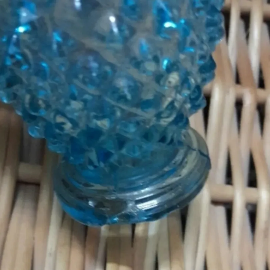 گلدان بلور قدیمی